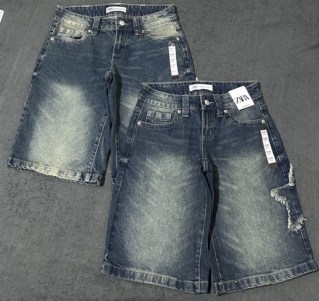Zara Vintage Jorts (SIZE 26 AVAILABLE) (Category: Other Bottoms) located in Cabanatuan. Submitted by fitsby.el (Listing ID 1465887136, Image 1). Description: size 26 and 28 available.