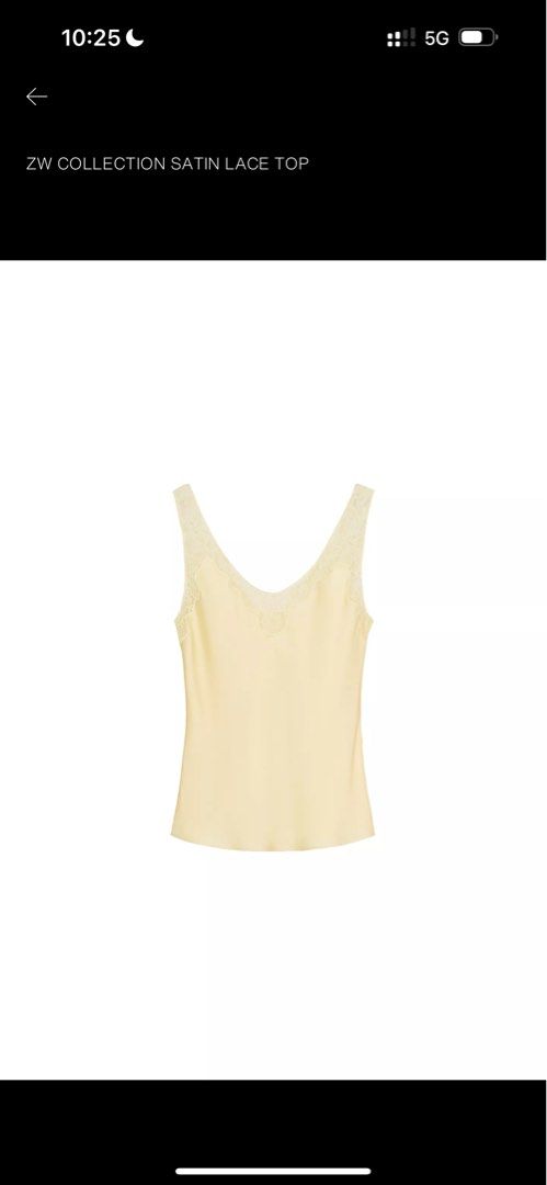 ZW Collection Satin Lace Top (Category: Blouses) located in Manila. Submitted by junkies_202 (Listing ID 1465772705, Image 1). Description: Bought for 2,595. Once used in Taipei only. .