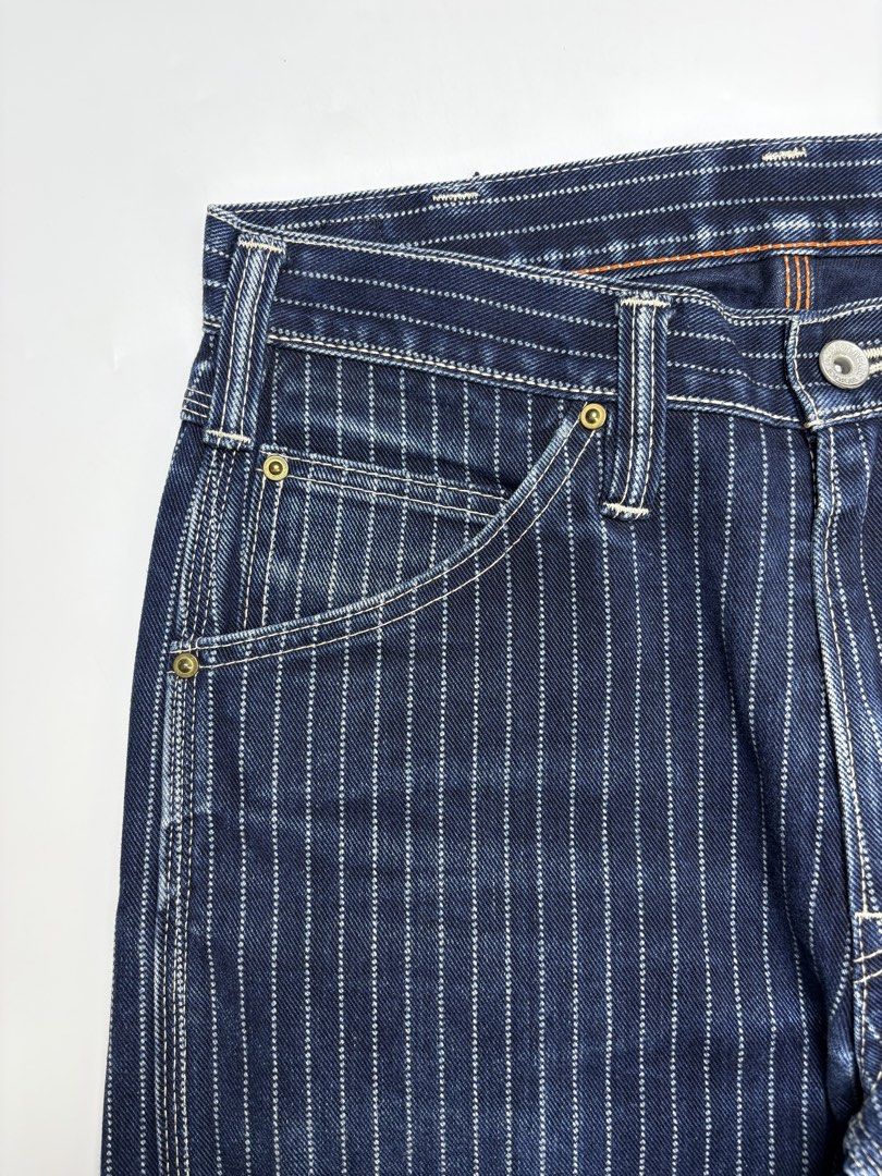 12oz Iron Heart Wabash Engineer Painter Jeans (Category: Jeans) located in Cavite. Submitted by sc_rcity (Listing ID 1465961828, Image 2). Description: Tagged Size : 30 Men’s Authentic Like New Zipper : Talon No Flaw Made in Japan No Inclusion Measurements: in inches ( approx. ) Waist 14.5 Length 37.5 Front rise 10.5 Inseam 27 Leg op. 8.5.