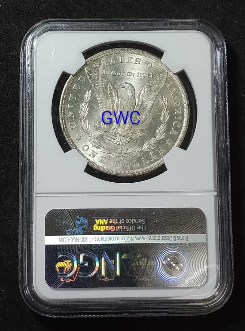 1883o MORGAN NGC MS63 SILVER DOLLAR (Category: Currency) located in Bago City. Submitted by gwc-92861 (Listing ID 1458363255, Image 2). Description: 1883o MORGAN MS63 SILVER DOLLAR MINT: NEW ORLEANS MNETAL: SILVER GRADE: NGC MS63 PAYMENT: GCASH SHIPPING FEE: 140 JRS NO MEET UP.