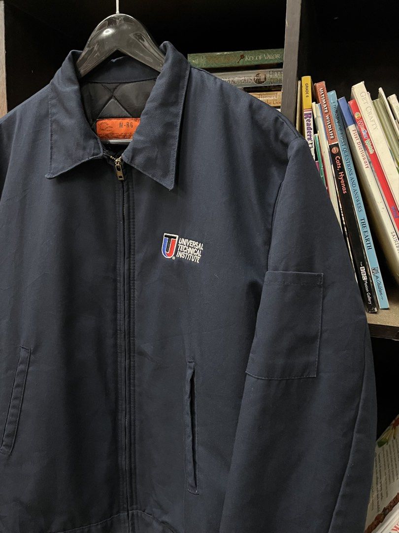 1990s Softwear Eisenhower Work Jacket Navy Quilted Lined Splash Pocket (Category: Coats, Jackets and Outerwear) located in Baguio. Submitted by feelathome (Listing ID 1466106895, Image 2). Description: 1990s Softwear Eisenhower Work Jacket Navy Quilted Lined Splash Pocket Tag size: Medium Reg Width: 23 Length: 26 Shoulder: 19 Sleeves: 24 Excellent condition 1,275php Free nationwide shipping. Read the description and check all photos carefully bef
