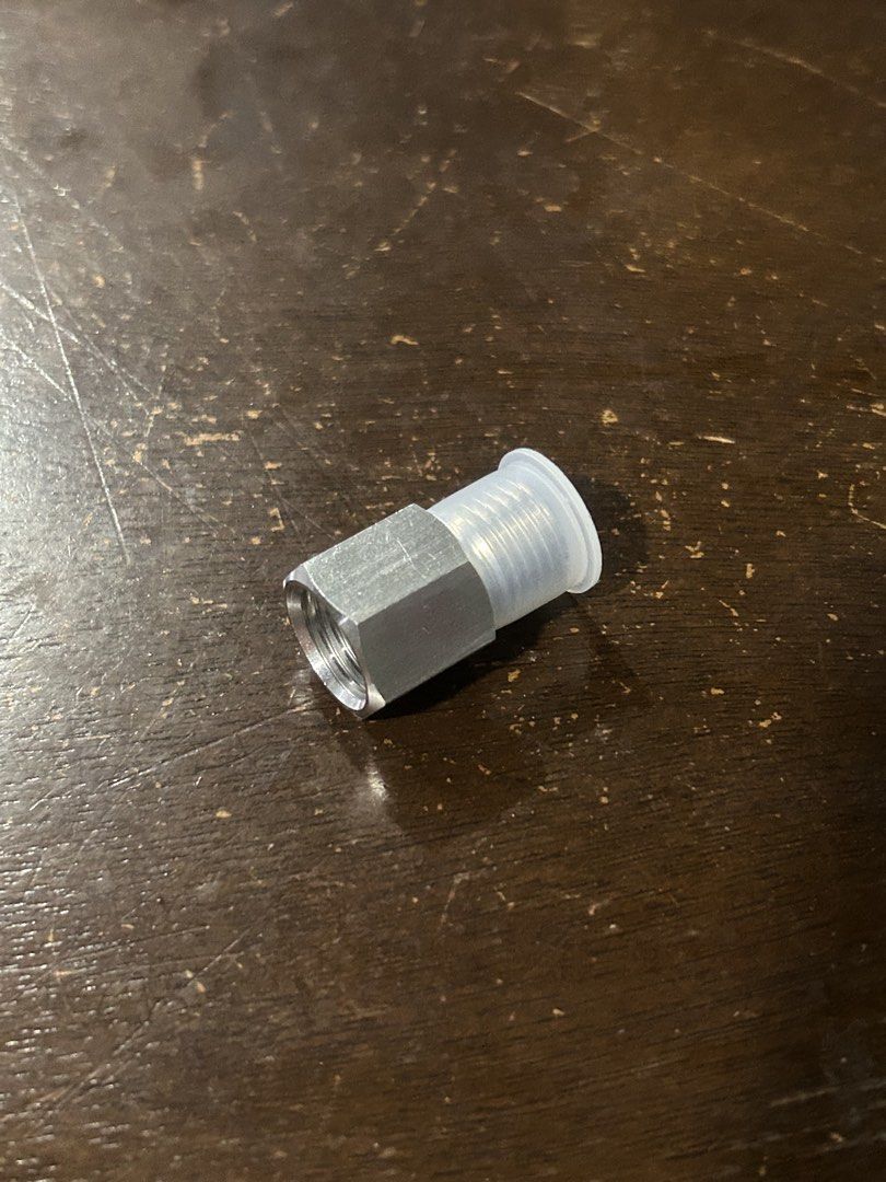 1pc S1014 Stainless 3/8 oxygen CO2 fitting threaded adapter (Category: Home Improvement Tools & Accessories) located in General Trias. Submitted by aprilocampo0412 (Listing ID 1466102324, Image 1). Description: 1pc S1014 Stainless 3/8 oxygen CO2 fitting threaded adapter.