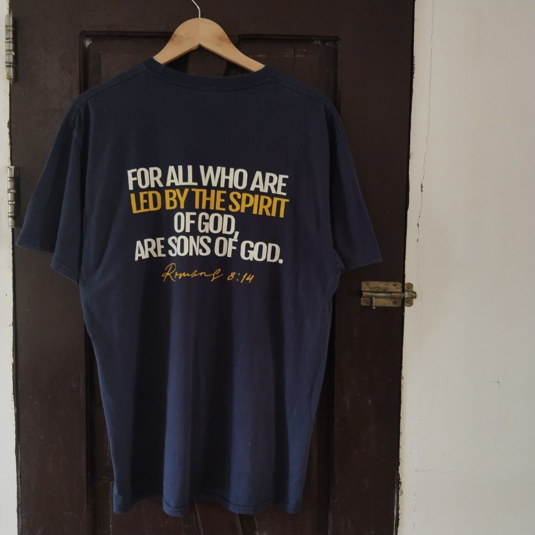 2000s religious statement shirt (Category: Tshirts & Polo Shirts ) located in Davao. Submitted by stealgrail (Listing ID 1466151538, Image 2). Description: 2000s religious statement 23 28 Excellent condition Extra large dimensions Mine 880.00 free shipping 🫶 "All product names, logos, and brands are property of their respective owners. I do not claim ownership of any registered trademarks" Admin R 📍 Island Garden City of Samal 📍 Isla Kartel x 