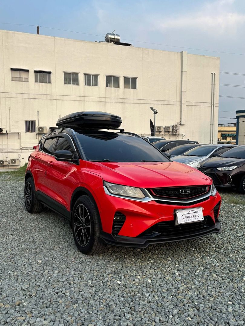 2021 Geely Coolray Sport (Category: Used Cars) located in Pasig City. Submitted by mad_cars (Listing ID 1465972266, Image 2). Description: 2021 GEELY COOLRAY SPORT 1.5L GAS AUTOMATIC TRANSMISSION ₱528,000 Keyless Red 67tkms mileage 1.5L Gasoline Engine 1 ending plate Automatic Transmission 360 Degree View Monitor with Proximity sensors 7"LCD Instrument Panel By the way, my name is SIR DAVID. Please look for me when you are here. I'll be the one t