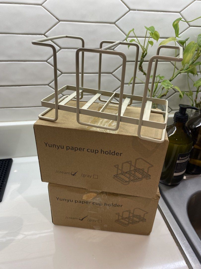 2 slot metal cup holder (Category: Coffee & Tea Tableware) located in Mandaluyong City. Submitted by raspberryjamzzz (Listing ID 1466135439, Image 1). Description: selling my 2 slot cup holder rfs: wrong color.