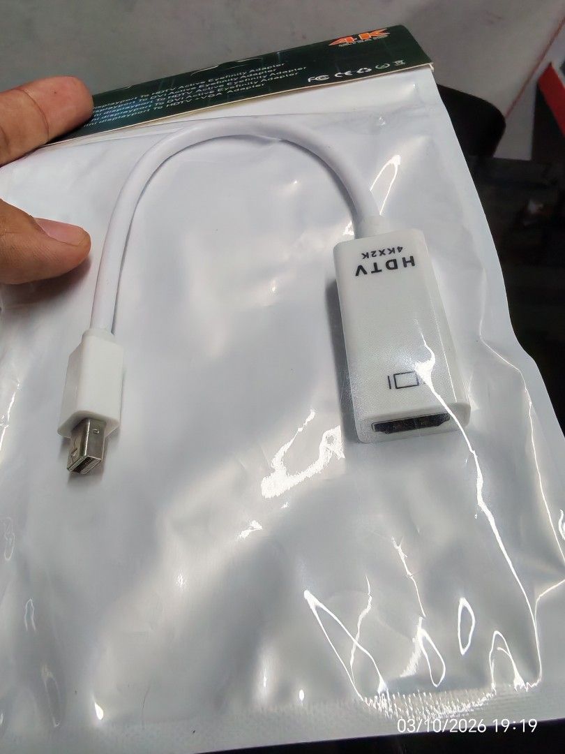 4K MINI DP TO HDMI ADAPTER (Category: Cables & Adaptors) located in Taguig. Submitted by rm.itech051523 (Listing ID 1466014413, Image 2). Description: .