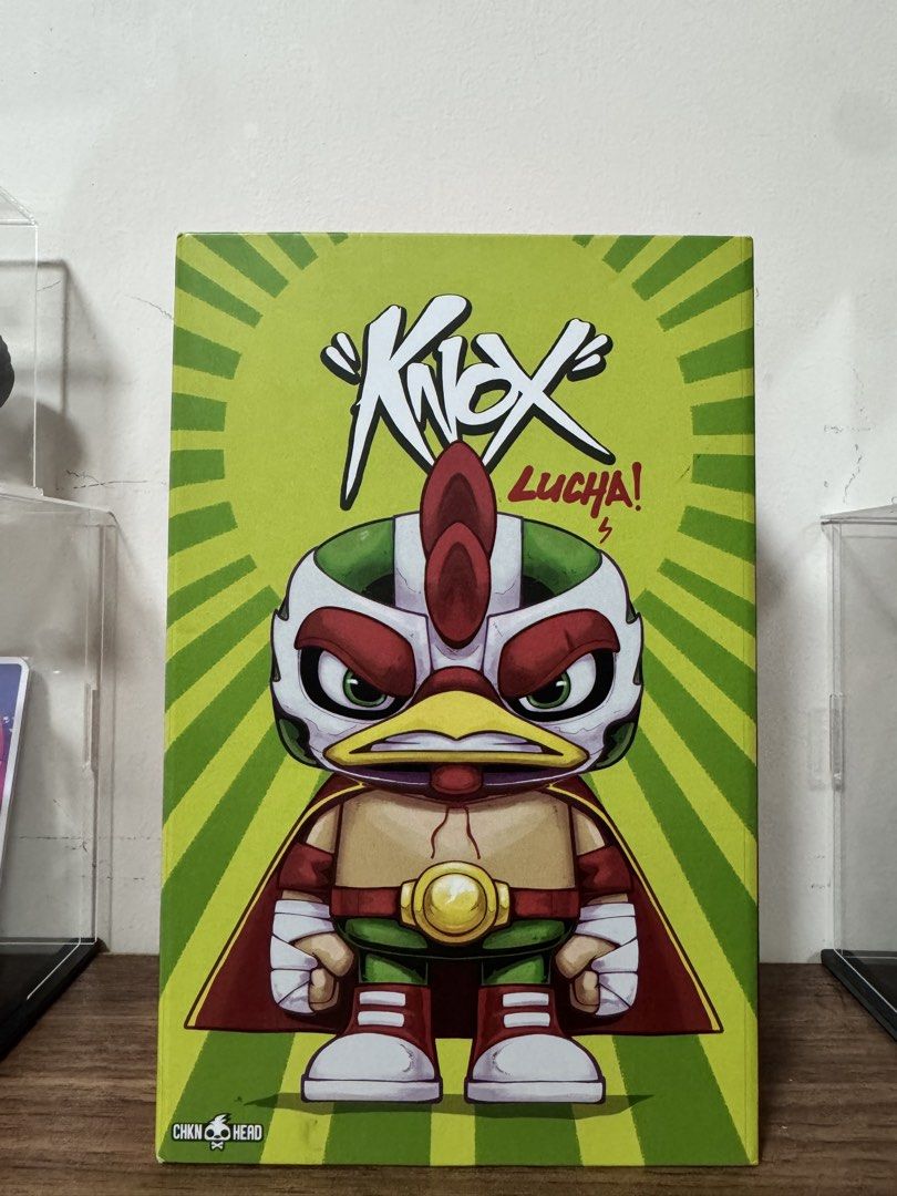 6 INCH KNOX LUCHA MEXICO RELEASE by CHKN HEAD (Category: Designer & Blind Box Toys) located in Manila. Submitted by lancegabe23 (Listing ID 1466099291, Image 1). Description: •Numbered (9/30) and Signed •Released May 2026 •Selling Price: ₱15,999 (slightly negotiable) •MOP: BPI & MARIBANK.