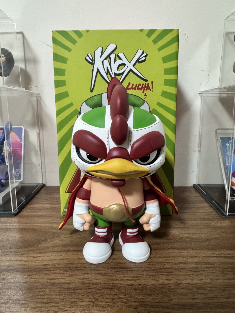 6 INCH KNOX LUCHA MEXICO RELEASE by CHKN HEAD (Category: Designer & Blind Box Toys) located in Manila. Submitted by lancegabe23 (Listing ID 1466099291, Image 2). Description: •Numbered (9/30) and Signed •Released May 2026 •Selling Price: ₱15,999 (slightly negotiable) •MOP: BPI & MARIBANK.