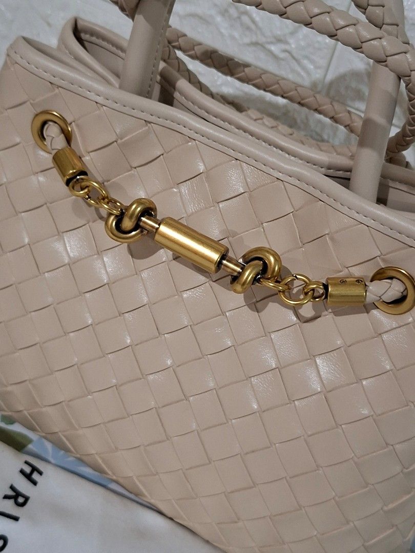 👜✨ Christy Ng Woven Bag (Category: Cross-body Bags) located in Taguig. Submitted by authprelovedonlineshop2 (Listing ID 1466011032, Image 2). Description: ### 👜✨ Christy Ng Woven Bag **Like New! Used only once! 😍** - **Christy Ng Woven Bag** - Made of **vegan leather** - Lightweight and easy to carry - 🇹🇭 **Bought at a mall in Thailand** - **Used only once for an event** - **Like-new condition** - Comes with **dust bag & original box** - 😍 