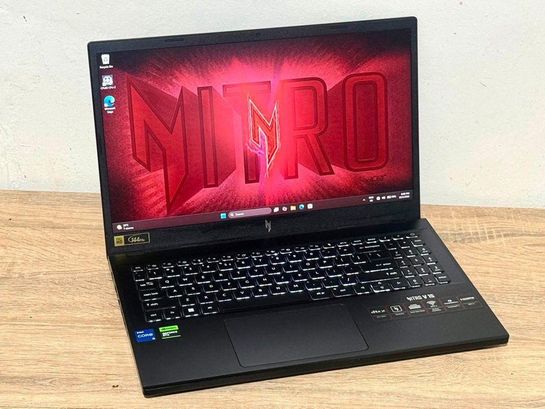 ACER NITRO V15 (Category: Laptops & Notebooks) located in Manila. Submitted by estillomopatricia (Listing ID 1466118238, Image 2). Description: ₱43,990 only 🔥🔥🔥 No issue. Good condition. ACER NITRO V15 INTEL CORE I5 13TH GEN 8GB RAM 512GB RTX 4050 144HZ 15.6 INCH FHD BACKLIT KEYBOARD 💻Good for Gaming, Autocad, Editing, & WFH 💻Ready to use. Specification ▪️INTEL CORE I5-13420H (12 CPUs), ~ 2.1GHz ▪️8GB MEMORY RAM DDR5 ▪️512GB SSD ▪️NVIDIA GEF