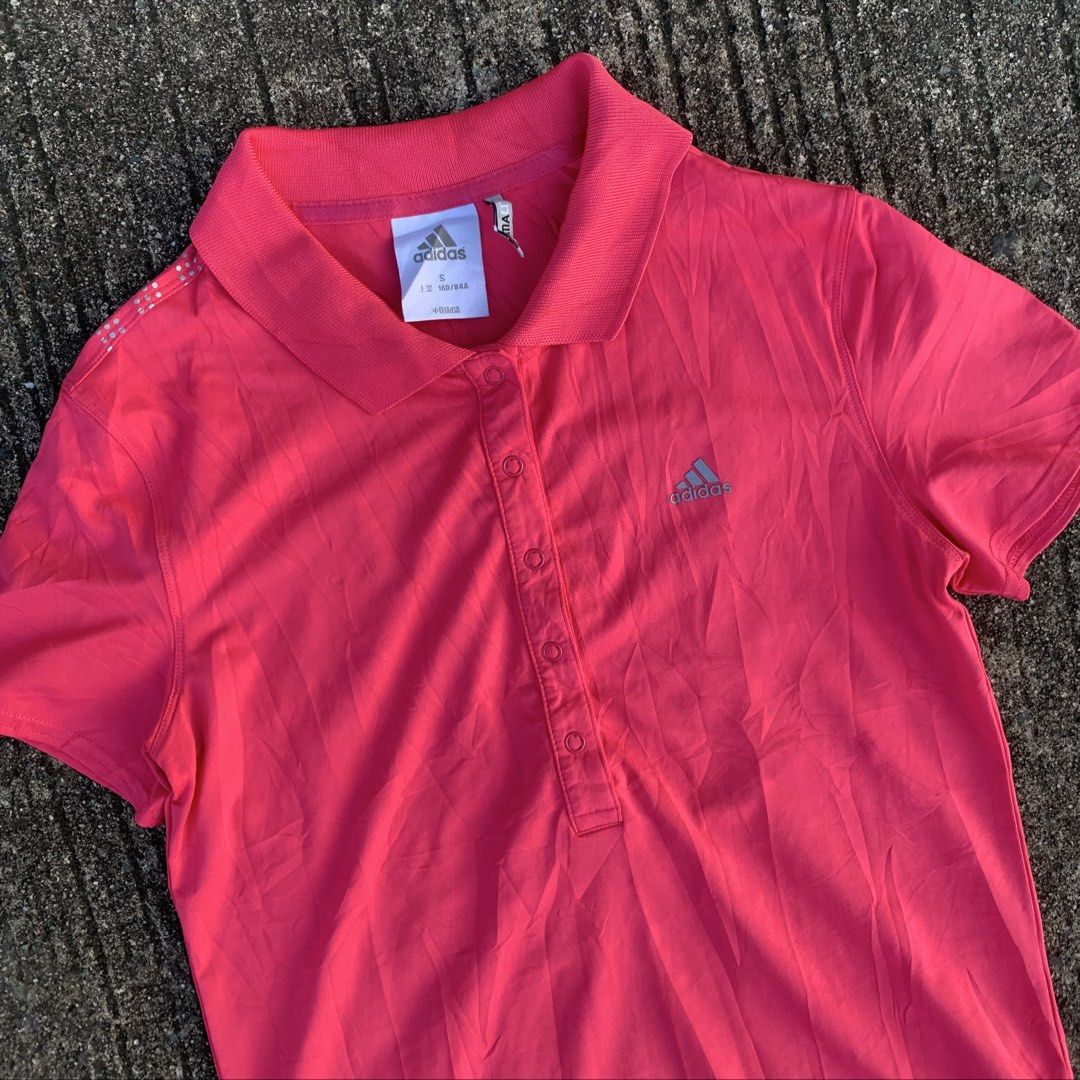Adidas Climalite Short sleeve polo (Category: Activewear) located in Manila. Submitted by _thrift.clothes._ (Listing ID 1465956584, Image 3). Description: Size:Small.