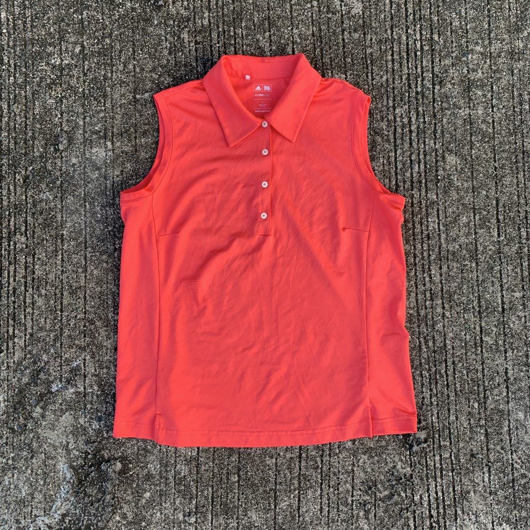 Adidas climalite sleeveless polo (Category: Activewear) located in Manila. Submitted by _thrift.clothes._ (Listing ID 1465956437, Image 1). Description: Size:Large.