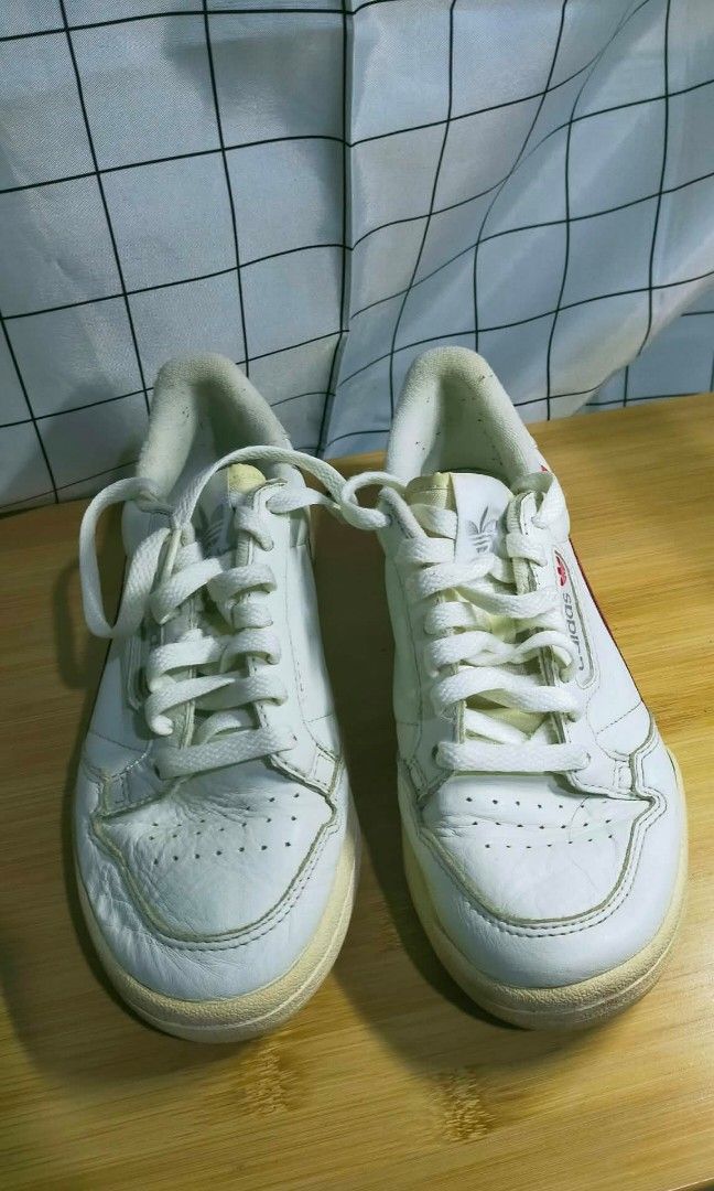 adidas continental 80 (Category: Sneakers) located in Caloocan City. Submitted by chani7878 (Listing ID 1466064402, Image 1). Description: adidas continental 80 US 4.5 UK 4 EU 36 negotiable pa ung price dm for more details lalamove or meetup preloved shoes.