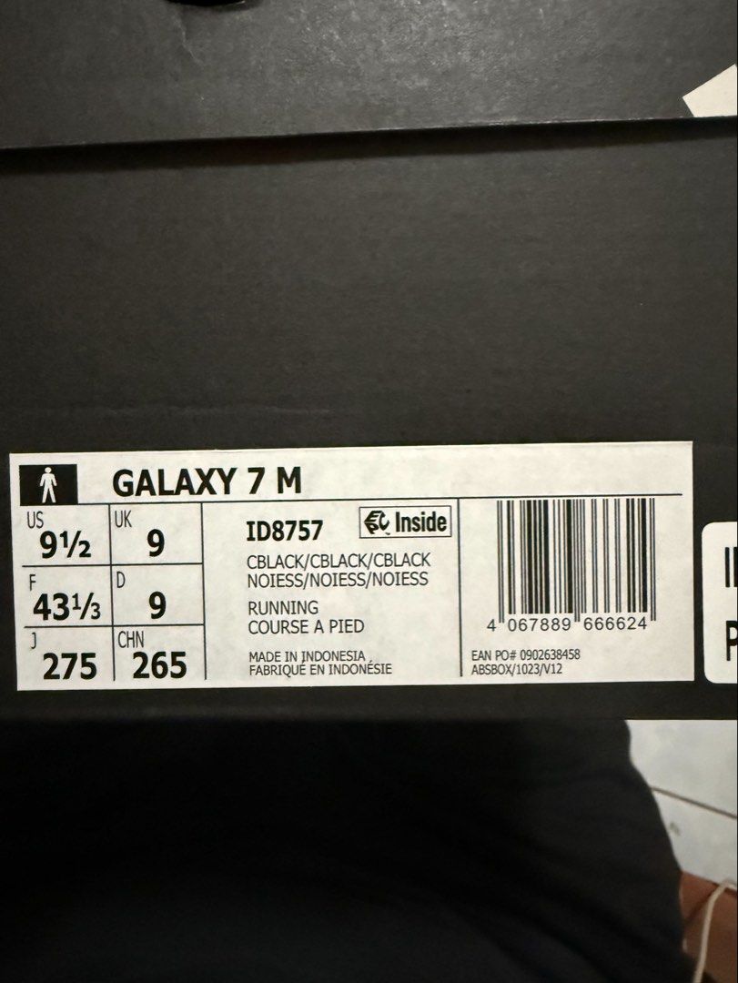 Adidas Galaxy 7 running shoes (Category: Sneakers) located in Los Banos. Submitted by thegodfatherx (Listing ID 1466067336, Image 2). Description: .