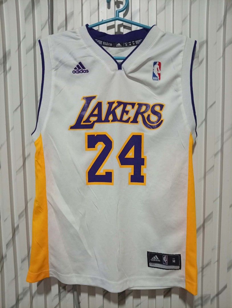 Adidas Kobe Bryant Jersey #24 ( authentic ) (Category: Tshirts & Polo Shirts ) located in Barotac Nuevo. Submitted by john.pritz (Listing ID 1466003834, Image 1). Description: Adidas Kobe Bryant Jersey #24 ( Authentic ) Like new condi no issue Size 10 to 12 on tag Width 16 Length 24.