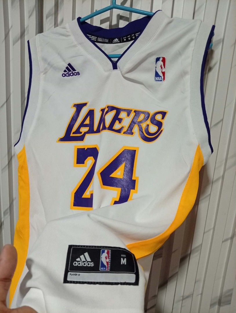 Adidas Kobe Bryant Jersey #24 ( authentic ) (Category: Tshirts & Polo Shirts ) located in Barotac Nuevo. Submitted by john.pritz (Listing ID 1466003834, Image 3). Description: Adidas Kobe Bryant Jersey #24 ( Authentic ) Like new condi no issue Size 10 to 12 on tag Width 16 Length 24.
