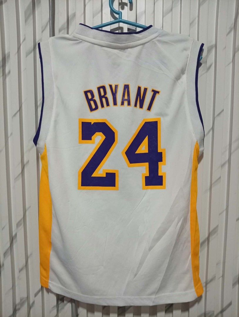 Adidas Kobe Bryant Jersey #24 ( authentic ) (Category: Tshirts & Polo Shirts ) located in Barotac Nuevo. Submitted by john.pritz (Listing ID 1466003834, Image 2). Description: Adidas Kobe Bryant Jersey #24 ( Authentic ) Like new condi no issue Size 10 to 12 on tag Width 16 Length 24.