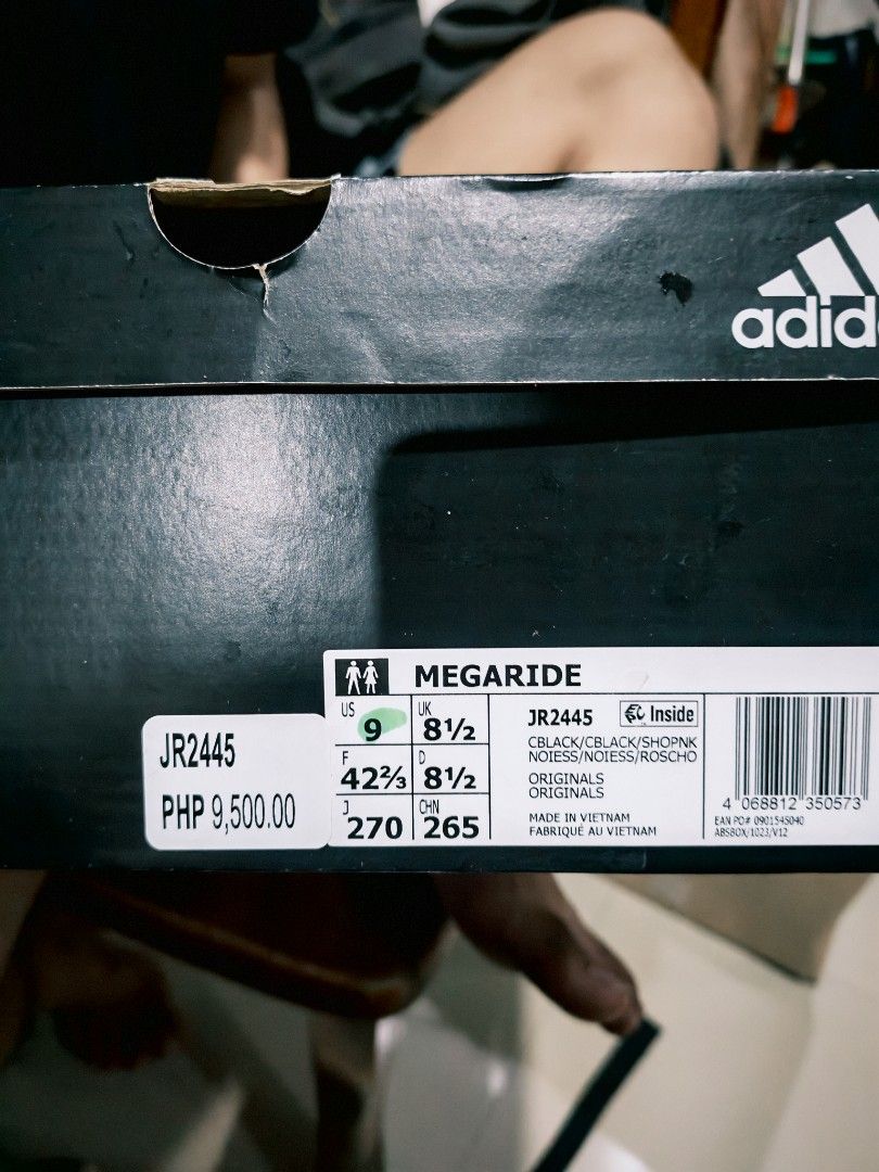 Adidas Megaride (Category: Sneakers) located in Pasay City. Submitted by goalzone (Listing ID 1466020175, Image 3). Description: -Never used, never worn -I buyed it for 9,000 php but I sell it for 5,000 php.