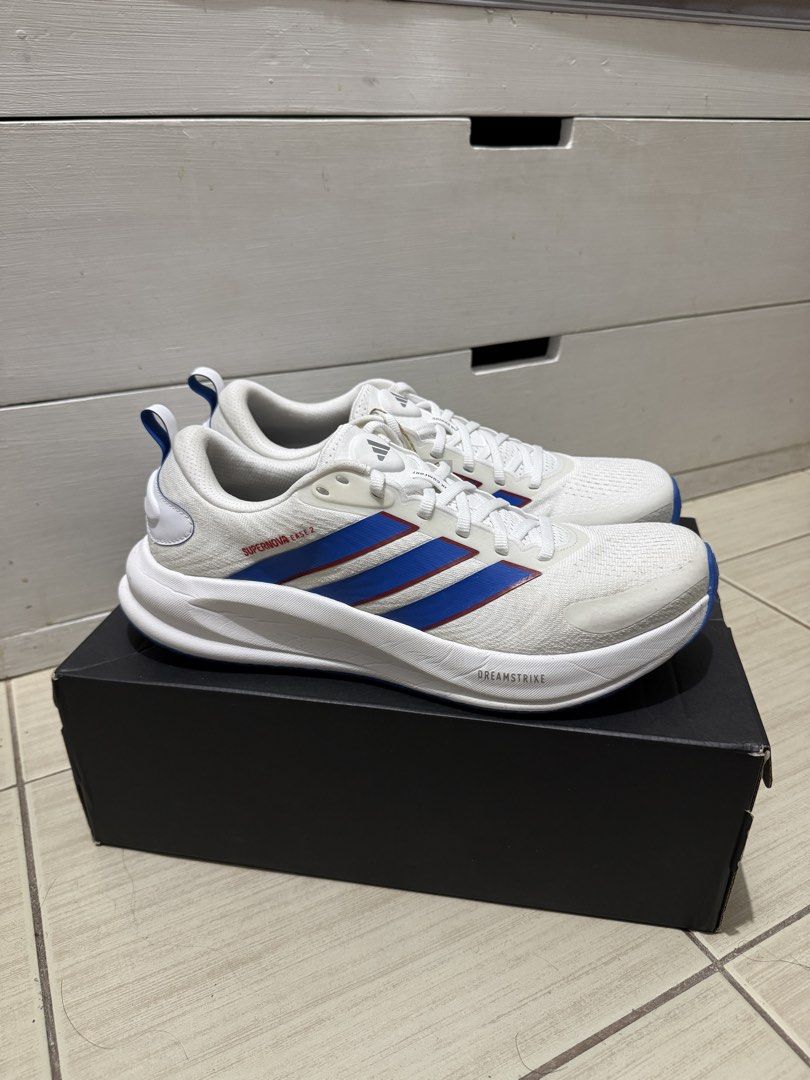 Adidas Supernova Ease 2 Running Shoes (Category: Sneakers) located in Mandaluyong City. Submitted by sale.hm (Listing ID 1466150318, Image 1). Description: Used only twice inside mall Adidas Supernova Ease 2 Running Shoes US 11 (fits 10.5-11) With box and tags Mandaluyong Rfs: too many shoes.