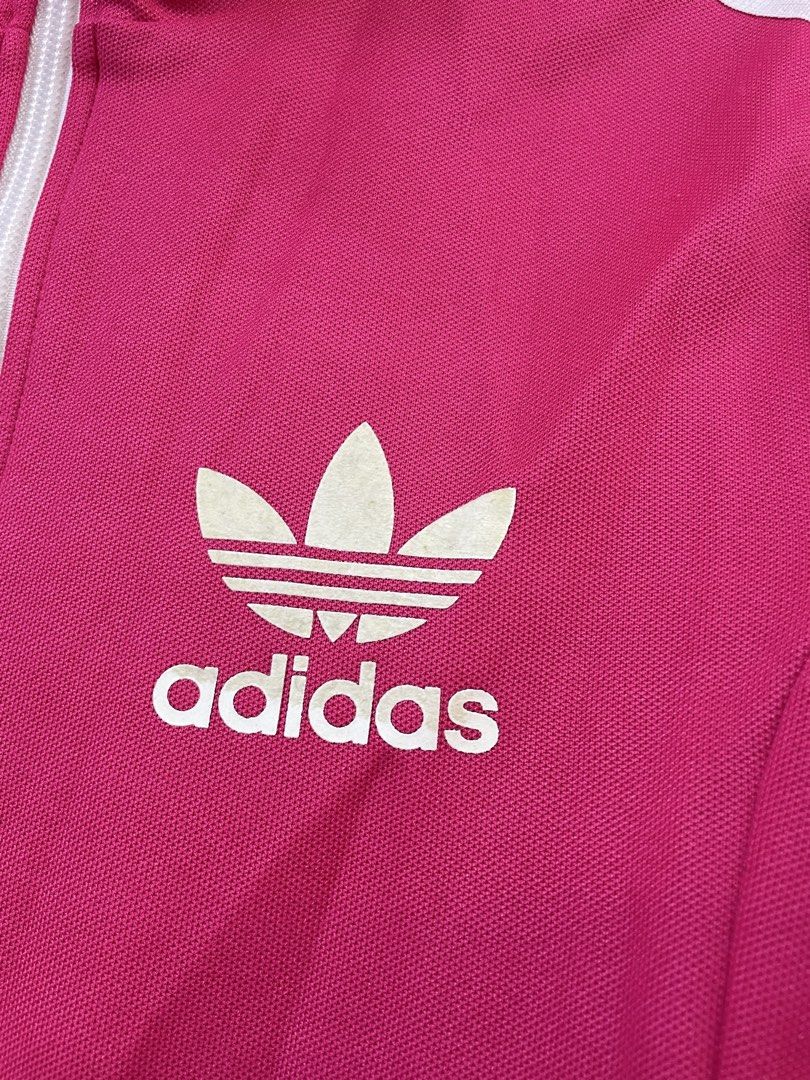 Adidas track jacket (Category: Coats, Jackets and Outerwear) located in Lucena. Submitted by riyizthriftz (Listing ID 1465954077, Image 2). Description: Adidas track jacket Dimes W17.5 L24.5 Good condition Color rate 9/10.