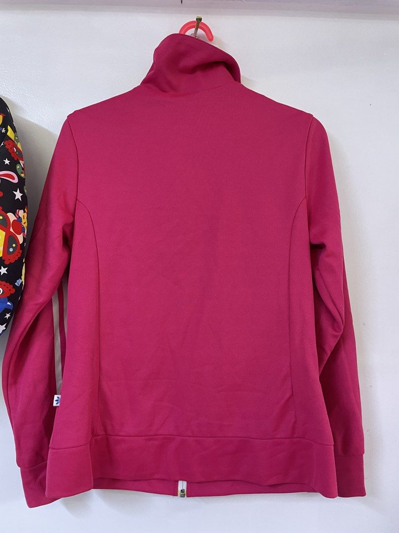 Adidas track jacket (Category: Coats, Jackets and Outerwear) located in Lucena. Submitted by riyizthriftz (Listing ID 1465954077, Image 3). Description: Adidas track jacket Dimes W17.5 L24.5 Good condition Color rate 9/10.