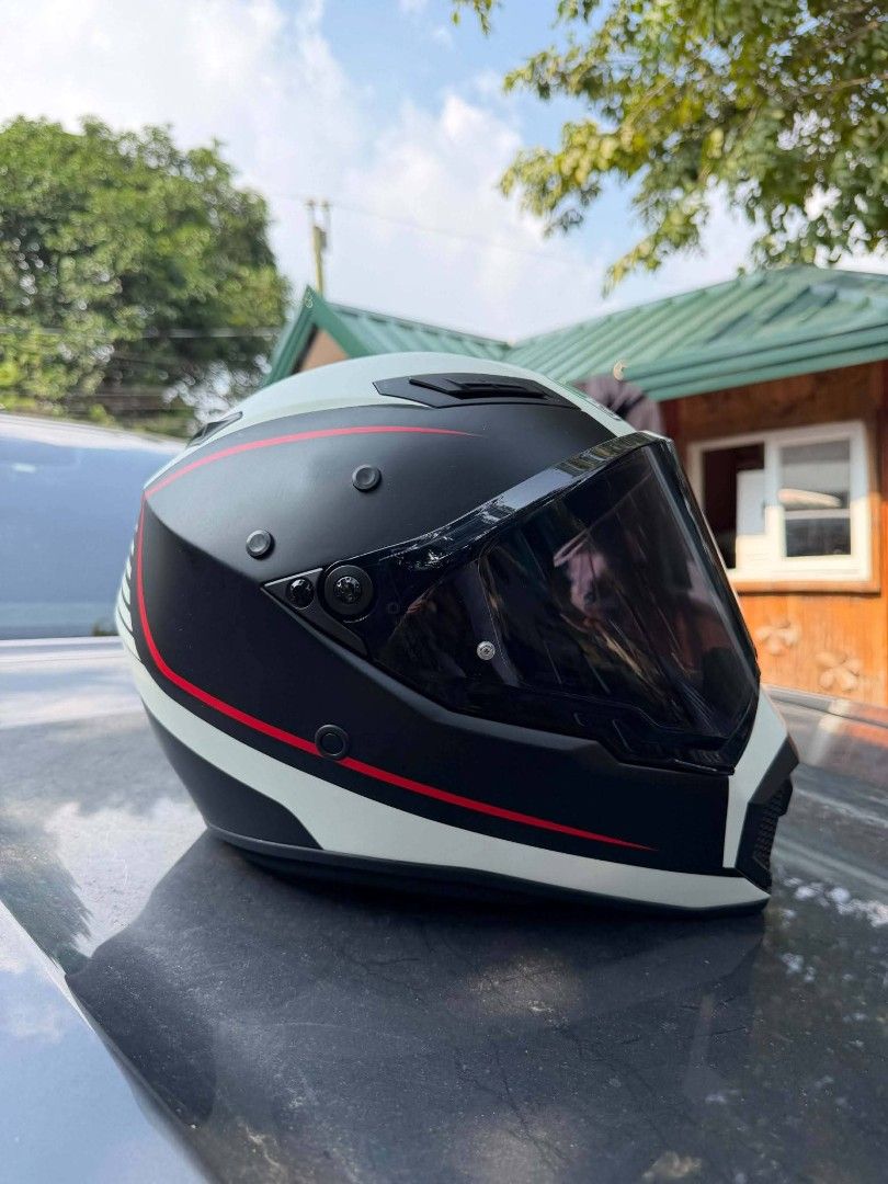 AGV (Category: Activewear) located in Santa Maria. Submitted by paul.esc (Listing ID 1465955016, Image 3). Description: ❗AGV AX9 USED BUT NOT ABUSED ❗SIZE ML 58-59 cm ❗AS IS WHERE IS ❗WHAT YOU SEE IS WHAT YOU GET ❗13,XXX ❗ SLIGHTLY NEGOTIABLE 👌🏻MODE OF PAYMENTS ✅Maya ✅GCASH ✅Metrobank ✅PSBANK ✅GCREDIT ✅MAYA CREDIT ✅SALMON CREDIT ✅Credit card ✅Spaylater ✅Atome ✅HOME CREDIT QWARTA.