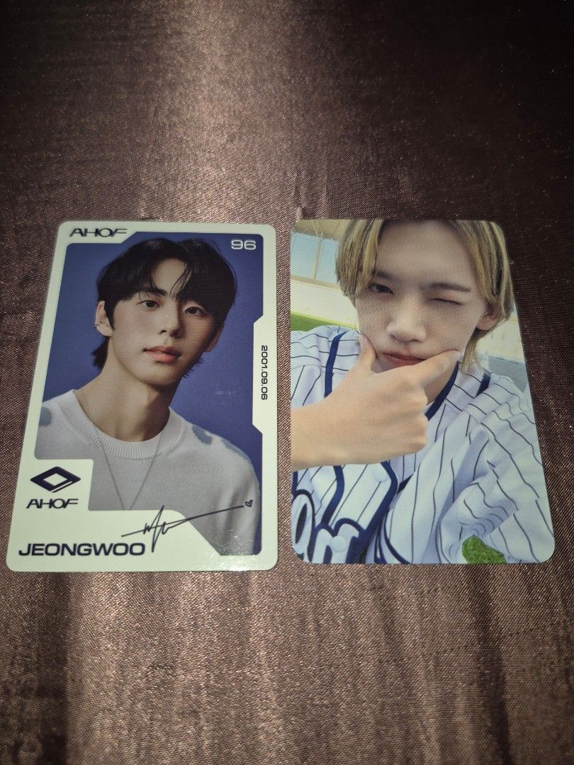 AHOF Shuaibo (Category: K-Wave Merchandise) located in Manila. Submitted by ohannah_ (Listing ID 1466150803, Image 1). Description: WTS AHOF SHUAIBO PC Message me for more pics and for the price. Free Jeongwoo pc!!! MOP: GCASH/GOTYME MOD: J&T/ANY PREF.