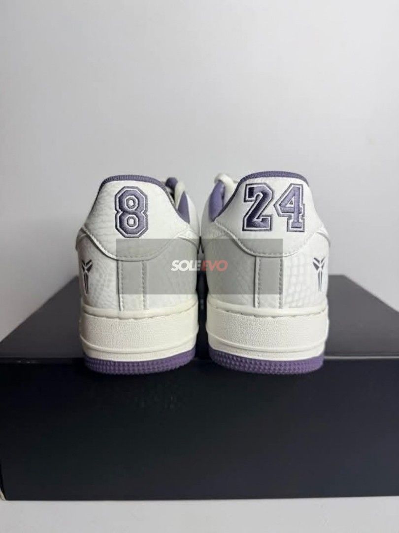 Air Force 1 Low Kobe Bryant "White Daybreak" (Category: Sneakers) located in Pasig City. Submitted by soleevo (Listing ID 1466060433, Image 3). Description: KB Air Force 1 "White Daybreak" - Left pair display (Tounge Discoloration) -Size: 10 US mens/ 11.5 womens - Php 3,350 - with box “Can send additional pictures.” Payment first policy. Location: Pasig City Facebook: Sole Evo Instagram: @sole.evo Disclaimer: We are not associated, affiliated wit