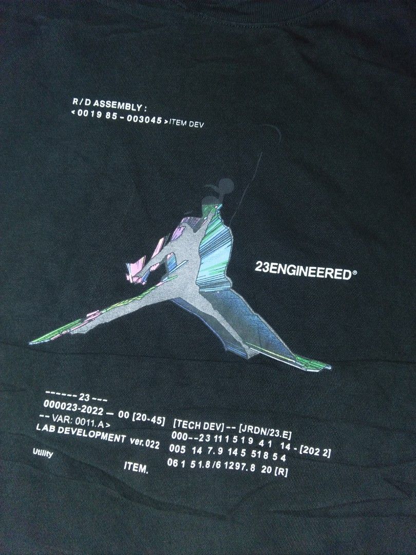 AIR JORDAN 23 ENGINEERED BREATHABLE LARGE LOGO PRINT (Category: Tshirts & Polo Shirts ) located in Cebu City. Submitted by imbapicker (Listing ID 1465959768, Image 2). Description: AIR JORDAN 23 ENGINEERED BREATHABLE LARGE LOGO PRINTING SIZE LARGE WIDTH 22" LENGTH 29" EXCELLENT CONDITION NO ISSUE 1250 +SHIPP DM IF INTERESTED 📩 LOCATION LAPU-LAPU CITY.