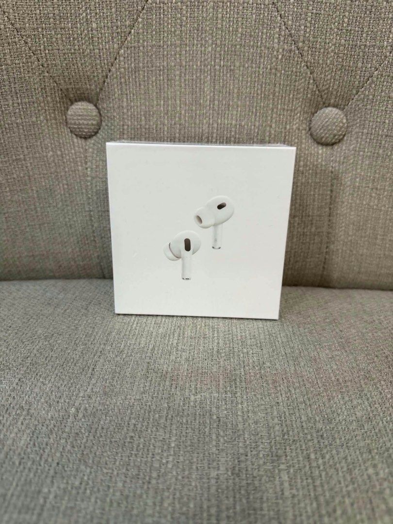 Airpods Pro 2 (Category: Earphones) located in Manila. Submitted by kiddrevoo (Listing ID 1465994565, Image 2). Description: BRANDNEW SEALED Airpods Pro 2 100% Legit .