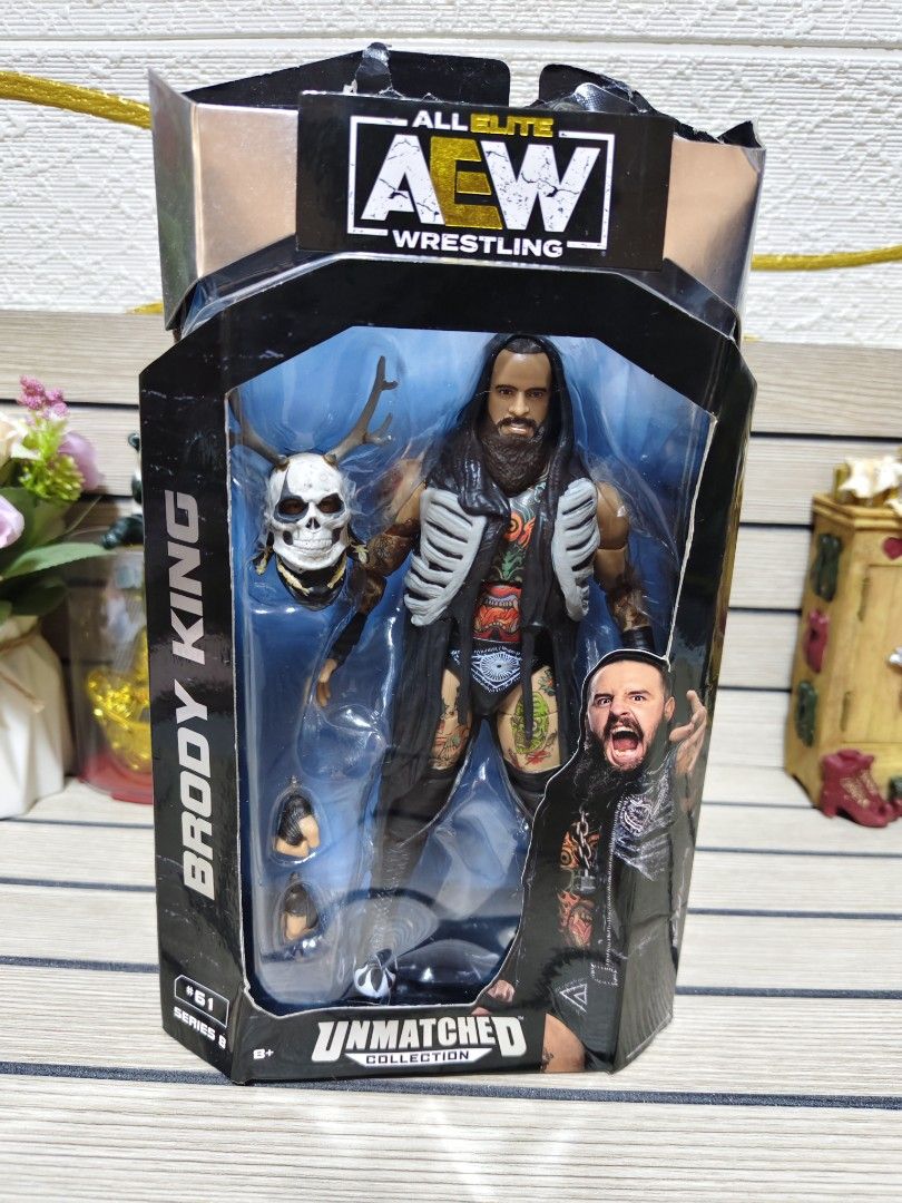 All Elite Wrestling Brody King (Category: Vintage Collectibles) located in Baguio. Submitted by syakniseph1105 (Listing ID 1465983383, Image 1). Description: From Box All Elite Wrestling Sealed Brody King.
