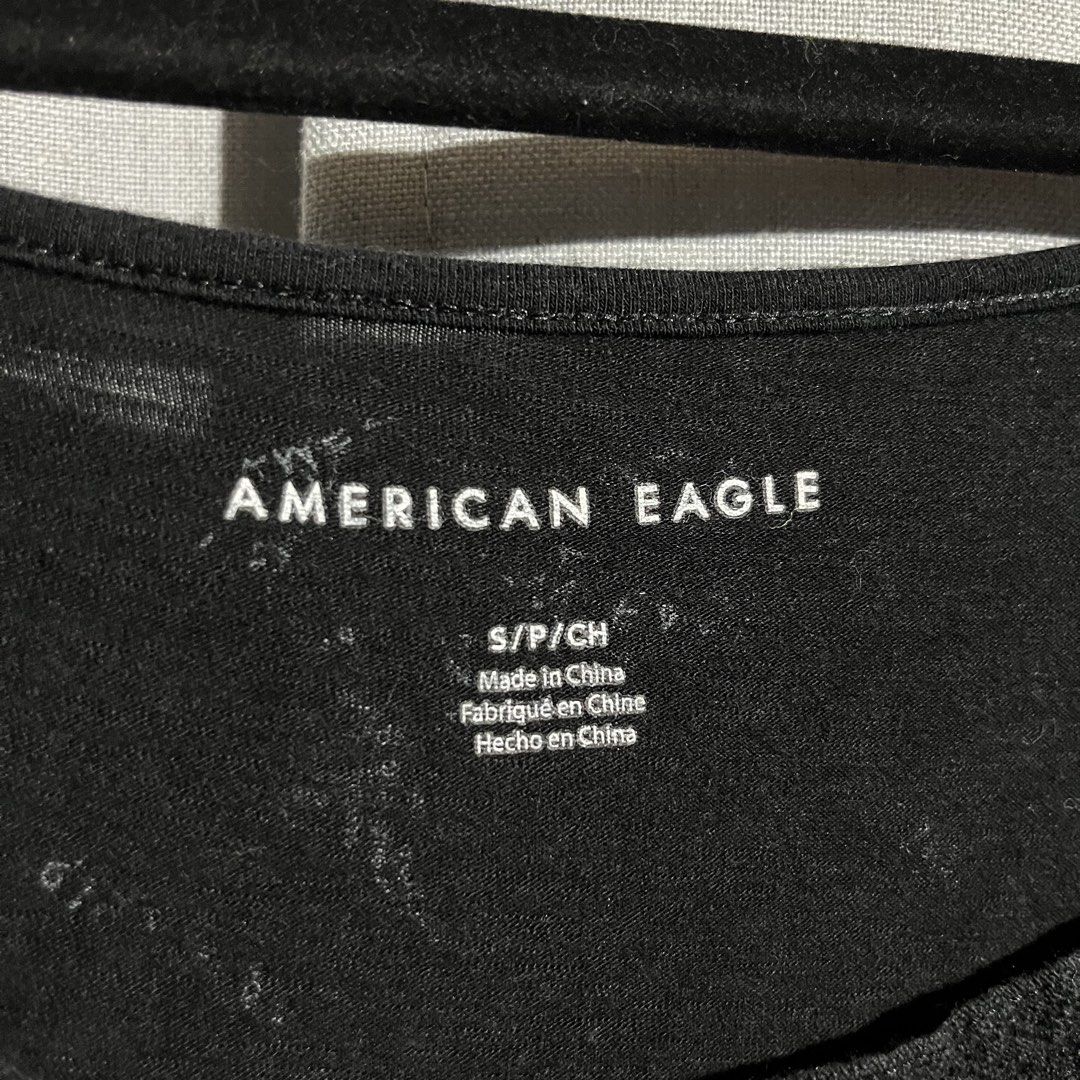 American Eagle Black Sleeveless Top (Category: Sleeveless) located in Tanjay. Submitted by febmarie (Listing ID 1466125240, Image 2). Description: 📍 Negros Oriental 📦 J&T — SF c/o buyer .