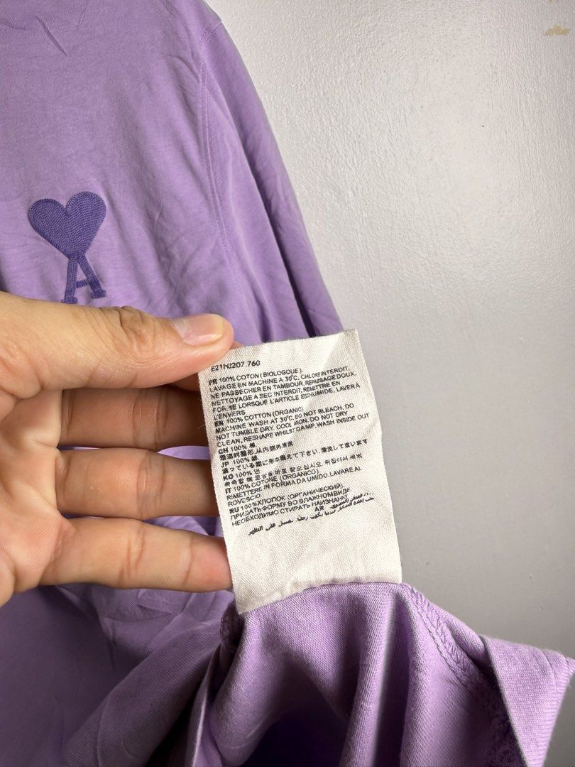Ami violet shirt (Category: Tshirts & Polo Shirts ) located in Daraga. Submitted by mirandillaadrian (Listing ID 1466104757, Image 3). Description: Need wash Fresh from bale 21x28.5 .