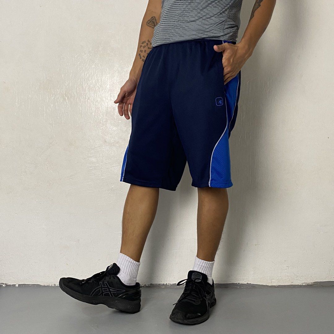 AND1🏀| Blue Two-Tone Basketball Shorts (Category: Shorts) located in Bulacan. Submitted by orc.ph (Listing ID 1466078043, Image 3). Description: AND1🏀| Blue Two-Tone Basketball Shorts Material Used: 100% Polyester - Two-Tone - Breathable -Lightweight - Straight-Leg - Adjustable Drawstring - Elastic Waistband - Side Slip Pockets - High-Rise - Active Wear -Size: S-2XL -Waistline: 29-38” -Length: 21” -Thighs: 14” -Leg Opening: 12” -Rise: 14” Model