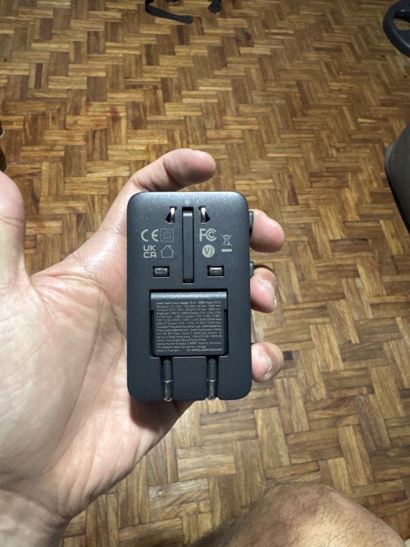 ANKER NANO TRAVEL ADAPTER (Category: Cables & Adaptors) located in Las Pinas. Submitted by mojoejoejoe2 (Listing ID 1466045529, Image 2). Description: .
