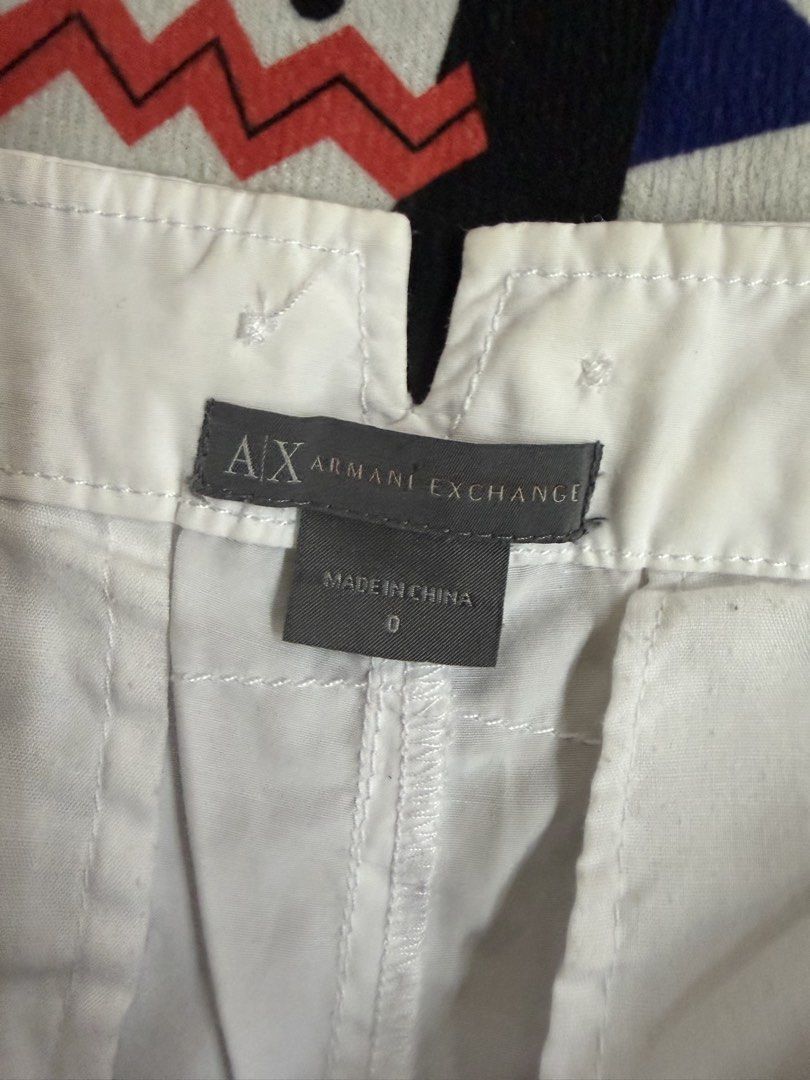 Armani white shorts (Category: Shorts) located in Manila. Submitted by urbanwear (Listing ID 1466082618, Image 2). Description: .