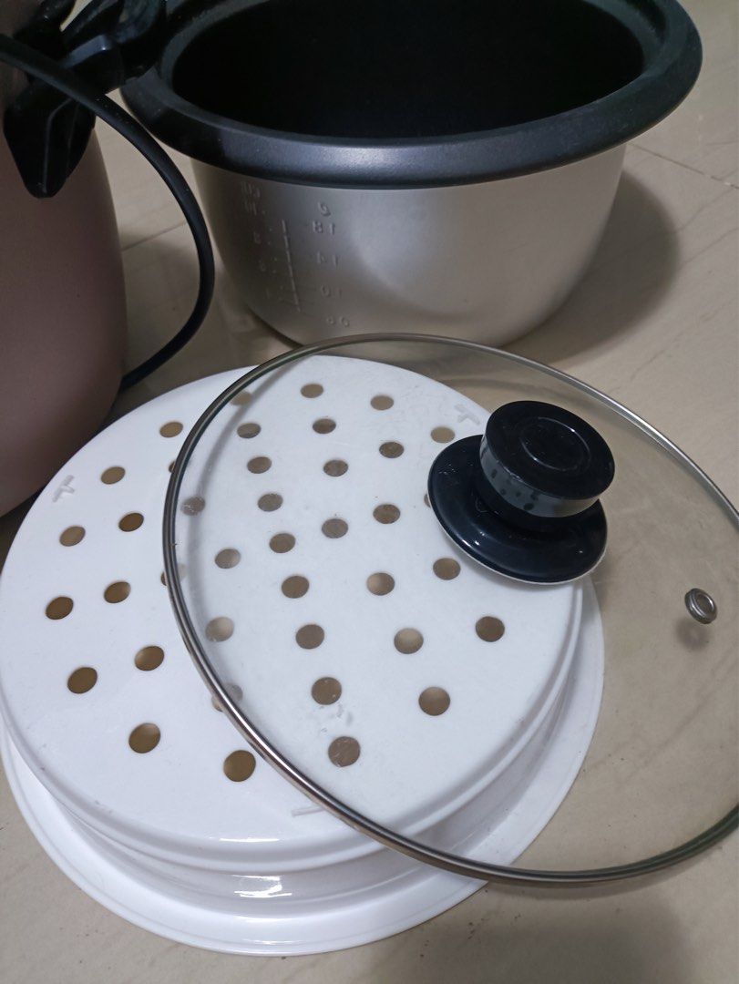 Asahi Rice Cooker - with Steamer - Good Condition (Category: Cookers) located in Taguig. Submitted by deth_tabucalde (Listing ID 1466126861, Image 2). Description: Selling my Asahi 10-cup rice cooker with steamer. 🍚 ✅ Good working condition ✅ Used only around 2 times ✅ With steamer ✅ 10-cup capacity ✅ Clean and well-kept Reason for selling: Too big for our household of 3. 📍 Meetup/location: for nearby areas only 🚚 Buyer may also arrange delive