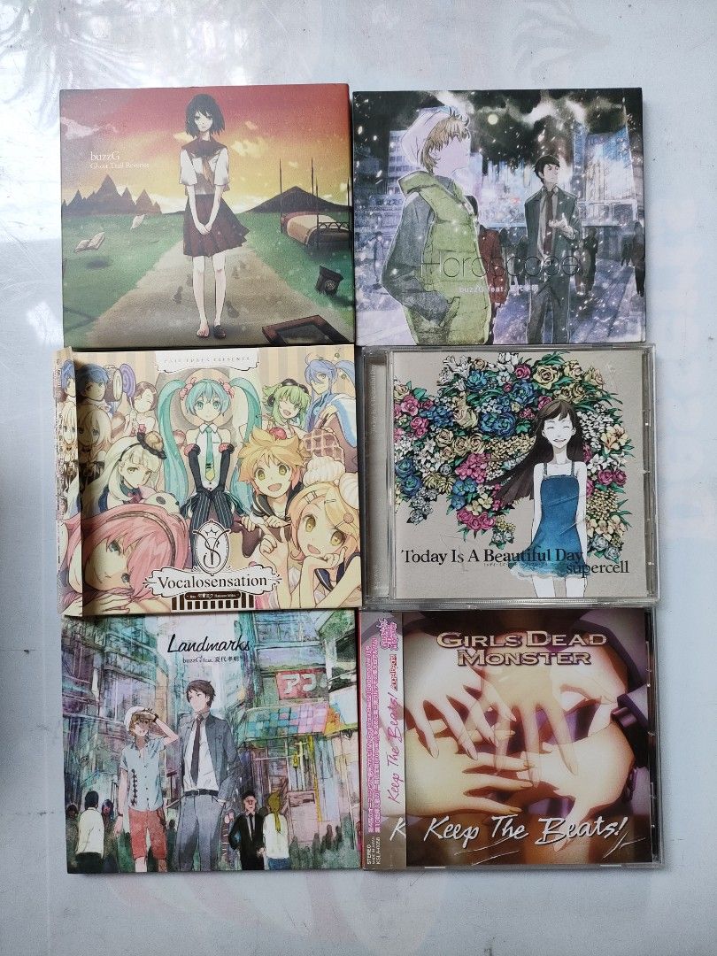 Assorted Anime, JPOP CDs (Category: CDs & DVDs) located in Malolos. Submitted by anthony_collectibles (Listing ID 1465981191, Image 1). Description: 120 each big discount for take all.