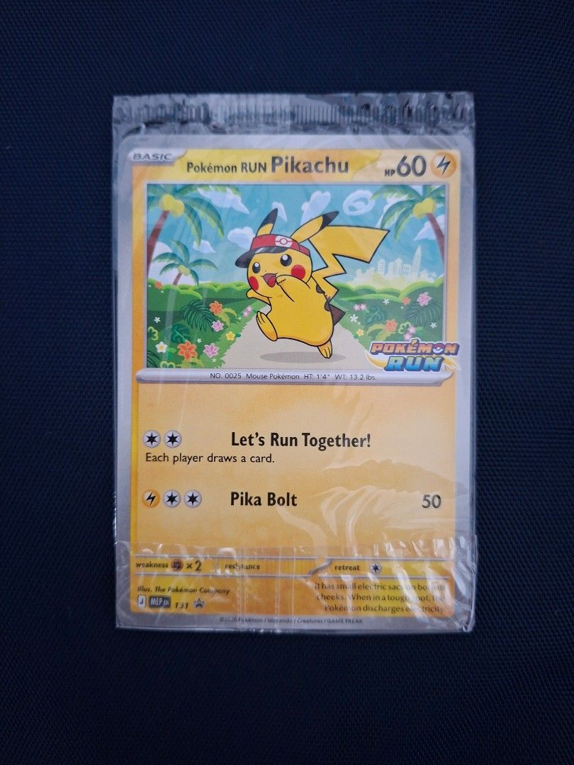 Assorted characters (Category: Raw Singles) located in Santa Cruz. Submitted by justjohnashley (Listing ID 1466002114, Image 3). Description: Pokémon Run in the Philippines 30th Anniversary Promo Card + Unsealed/Opened Booster Pack as a freebie Ps. Also open to selling other stuff from the run (e.g. String Bag, Tote bag, Search sheet w/ stickers, Phone strap, etc.). Let's negotiate in dms! Pps. Open to offers :).