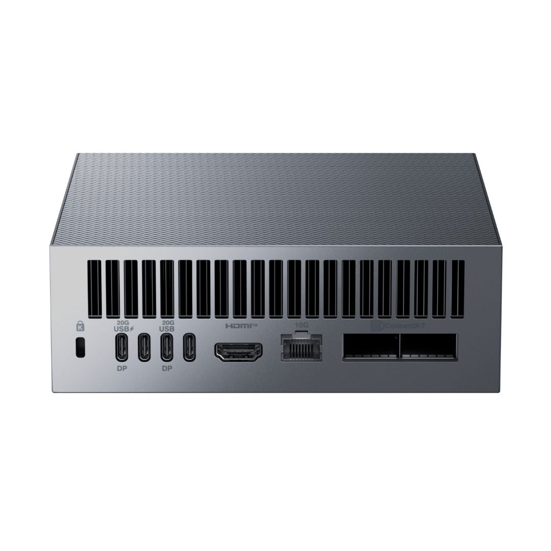 Asus Ascent GX10 (Category: Office & Business Technology) located in Caloocan City. Submitted by mce_sales2026 (Listing ID 1465974922, Image 2). Description: ASUS Ascent GX10 — For Sale Product: ASUS Ascent GX10 Desktop AI Supercomputer Processor: NVIDIA GB10 Grace Blackwell Superchip Memory: 128GB Unified LPDDR5x Storage: 1TB / 2TB / 4TB NVMe SSD, depending on unit AI Performance: Up to 1 PFLOP FP4 Connectivity: 10GbE LAN, Wi-Fi 7, Bluetooth 5 S