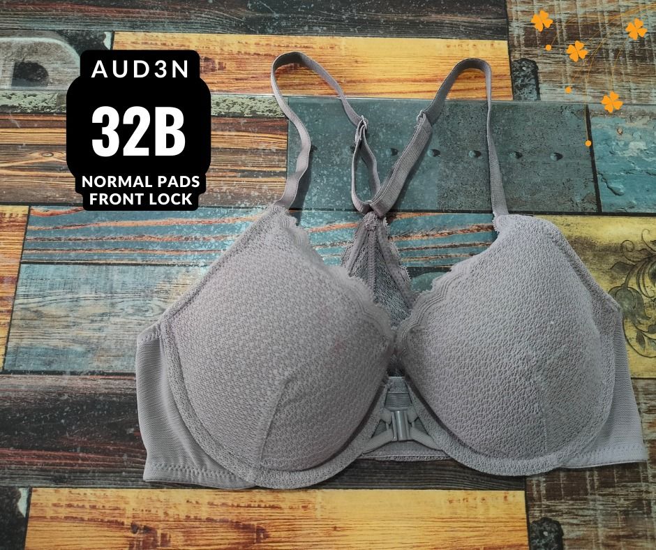Auden 32B Normal pads Front lock (Category: Undergarments & Loungewear) located in Manila. Submitted by siashop. (Listing ID 1465998640, Image 1). Description: Auden 32B Normal pads Front lock.