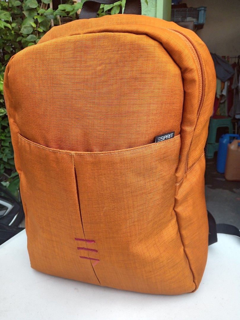 Authentic Esprit Laptop BP (Category: Backpacks) located in Malolos. Submitted by shoptokyothrift (Listing ID 1466046041, Image 1). Description: Esprit Laptop bag As is.
