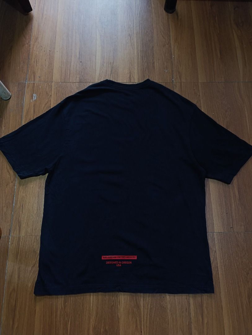 Authentic Jordan Banned Tshirt (Category: Tshirts & Polo Shirts ) located in Bulacan. Submitted by koritooo (Listing ID 1466026238, Image 2). Description: Authentic Jordan Banned Tshirt Good as new no issue Complete tags/ Wash tags Size XXL Dimensions: 23 Width 28 Length Color rate: 10/10.