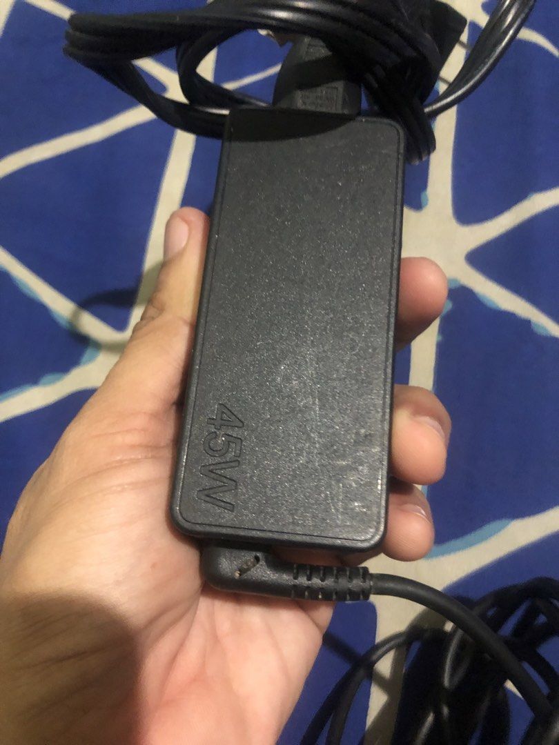 Authentic Lenovo 45W Usb type C power adapter (Category: Cables & Adaptors) located in Quezon City. Submitted by markgolveo (Listing ID 1466059157, Image 3). Description: Authentic Lenovo 45W Usb type C power adapter.