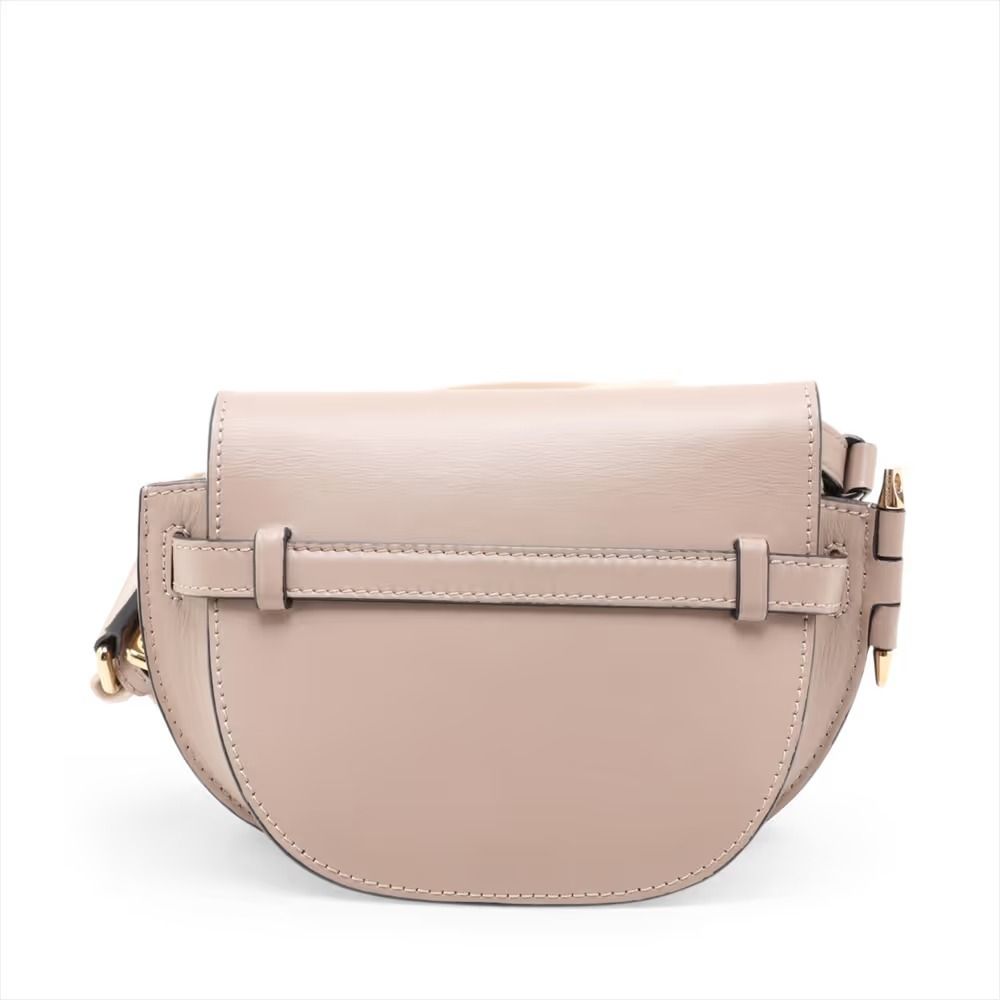 Authentic Loewe Mini Gate Bag Leather Shoulder Bag Beige (Category: Shoulder Bags) located in General Trias. Submitted by japan_secondhand_products (Listing ID 1466047597, Image 2). Description: This item has some inconspicuous stains and minor scratches. There are cracks on the edges. *As this is a used item, there may be scratches or stains not mentioned in the description. Please understand this in advance. Product Rank AB brand Loewe Model Mi