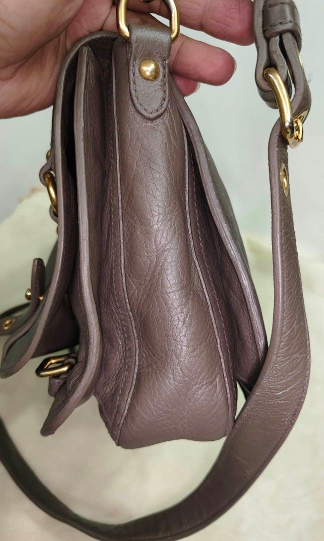 Authentic Miu Miu Messenger bag (Category: Luxury Bags & Wallets) located in Davao. Submitted by baghunterluxxe (Listing ID 1466083885, Image 2). Description: guaranteed in excellent condition small to medium.
