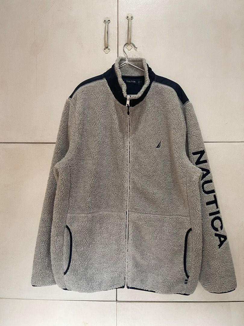 AUTHENTIC NAUTICA SHERPA FLEECE JACKET (Category: Coats, Jackets and Outerwear) located in Manila. Submitted by ako.si.lemmor (Listing ID 1466001100, Image 1). Description: This item is legit but thrifted, manage your expectation. Dimes: 25X32 (2-3XL) Color rate: 8.5/10 Issue: Needs wash only Ship at your own cost or pickup Mandaluyong..