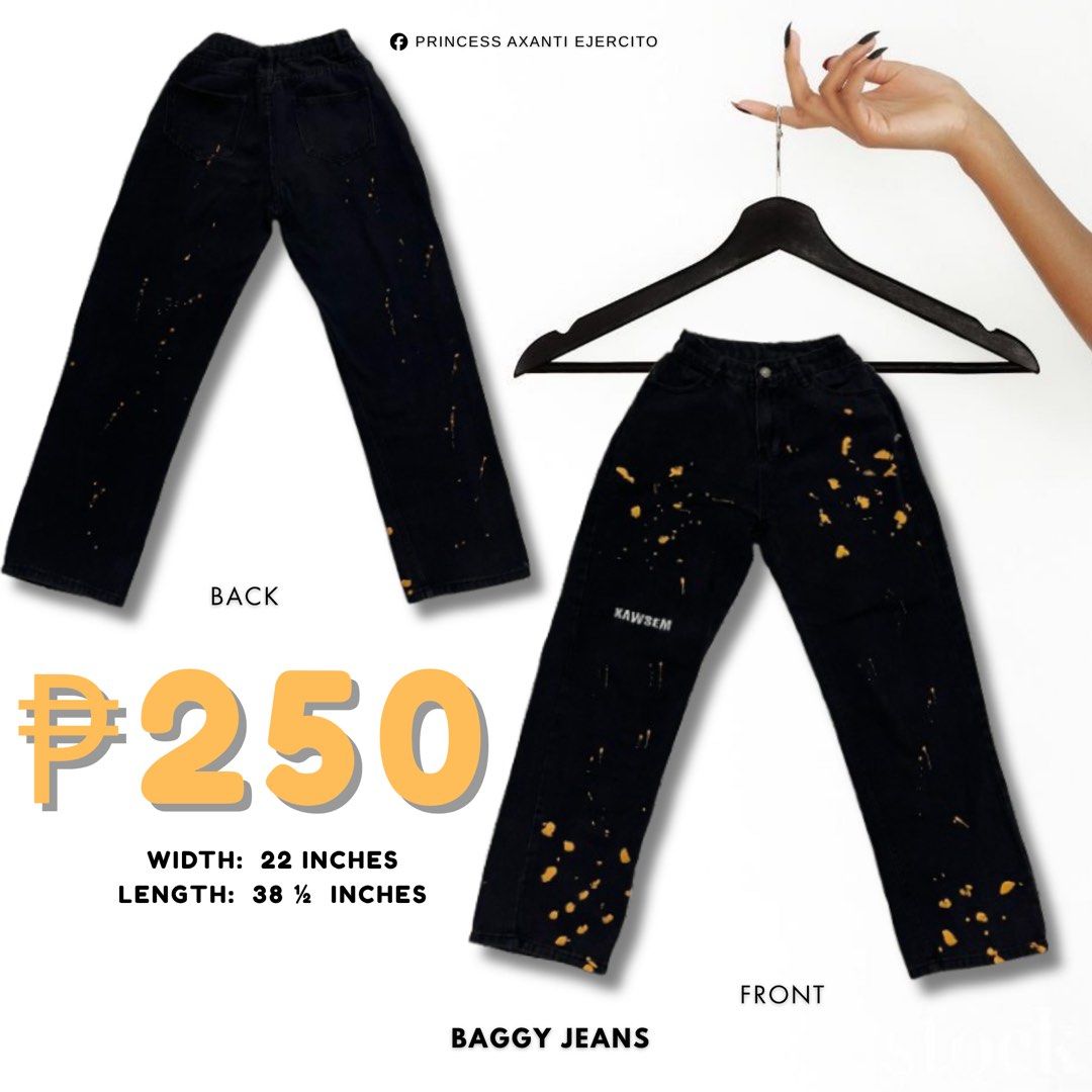 BAGGY JEANS (Category: Jeans) located in Cebu City. Submitted by lilshawntyyy (Listing ID 1466095623, Image 1). Description: .