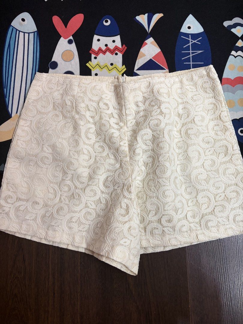 Bangkok white lace shorts (Category: Shorts) located in Manila. Submitted by urbanwear (Listing ID 1466081617, Image 1). Description: .