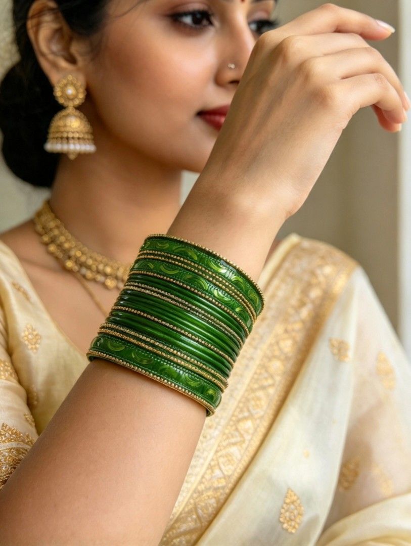 Bangles from India (Category: Bracelets) located in Makati City. Submitted by khrizaccessories (Listing ID 1466096144, Image 1). Description: medium and large size 24 pcs bangles.